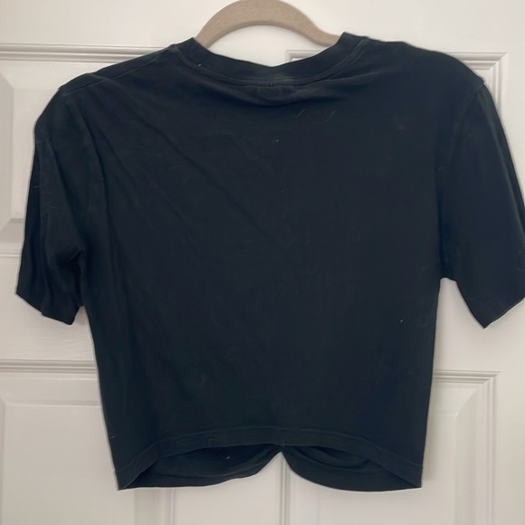 TOPSHOP Tie Front Tee - Picture 6 of 6